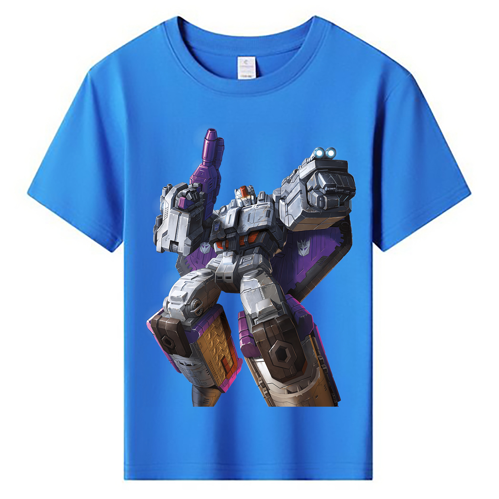（画像用） Transformers トランスフォーマー 綿100％キッズTシャツ（フロントプリント）